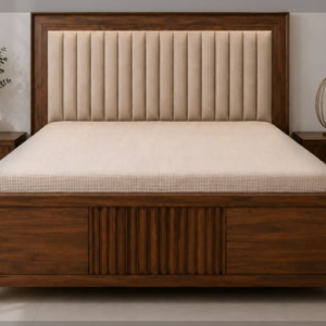double bed cushion line bed