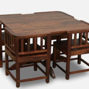 6 seater dinner restaurant wooden dining table